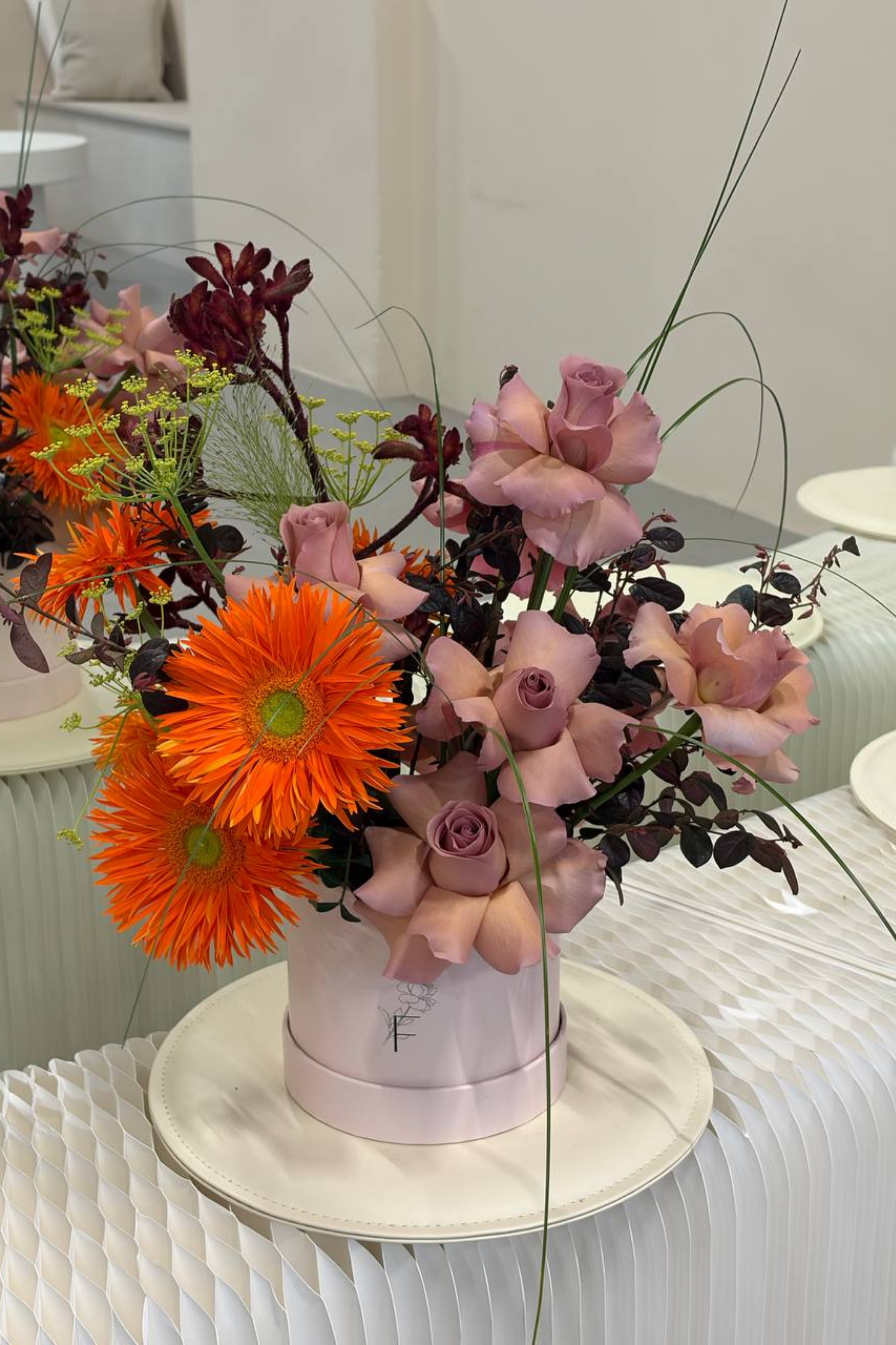 Mother's Day bloom box fresh flowers Singapore — The Florté boutique florist