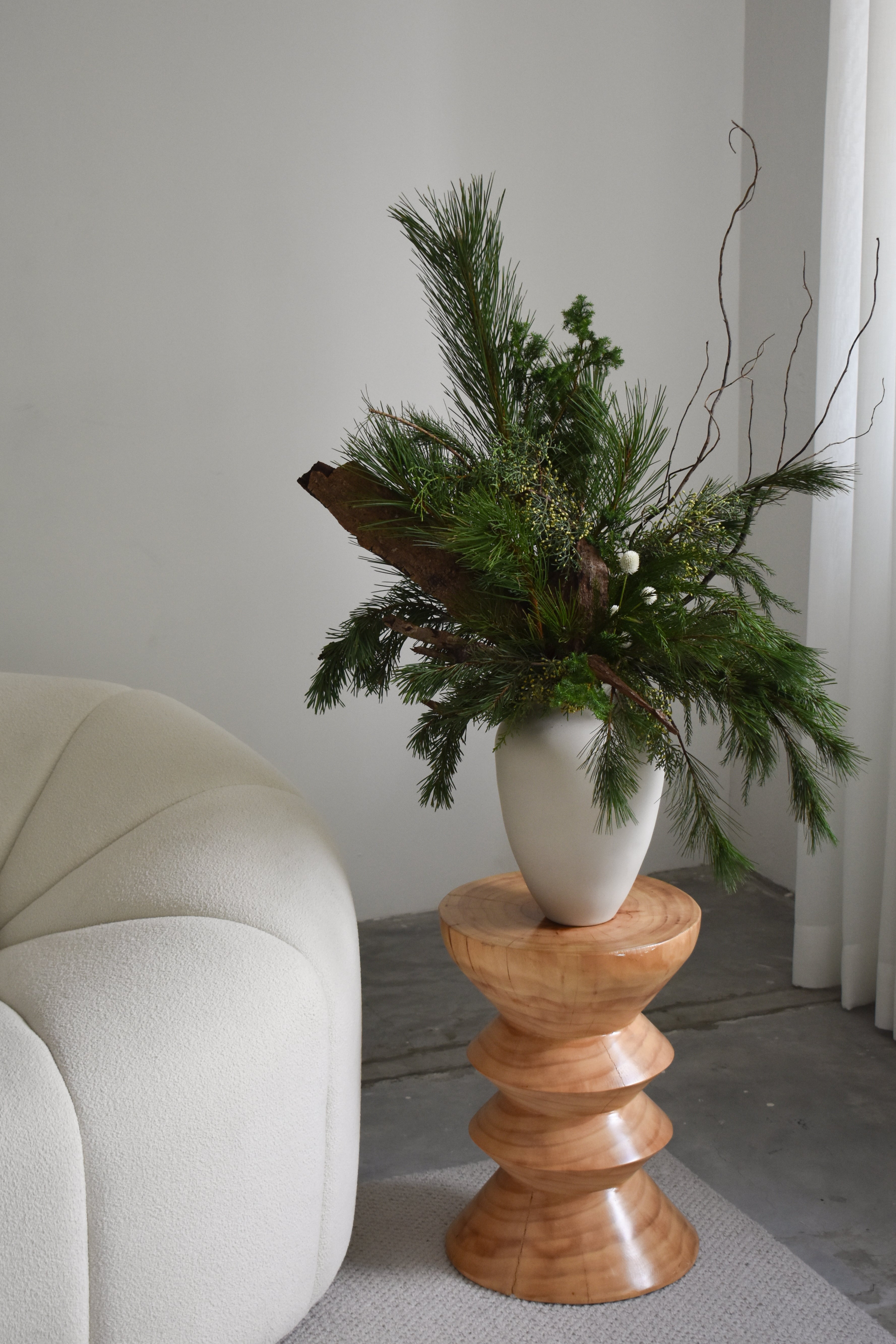 Pines & Cones, Vase
