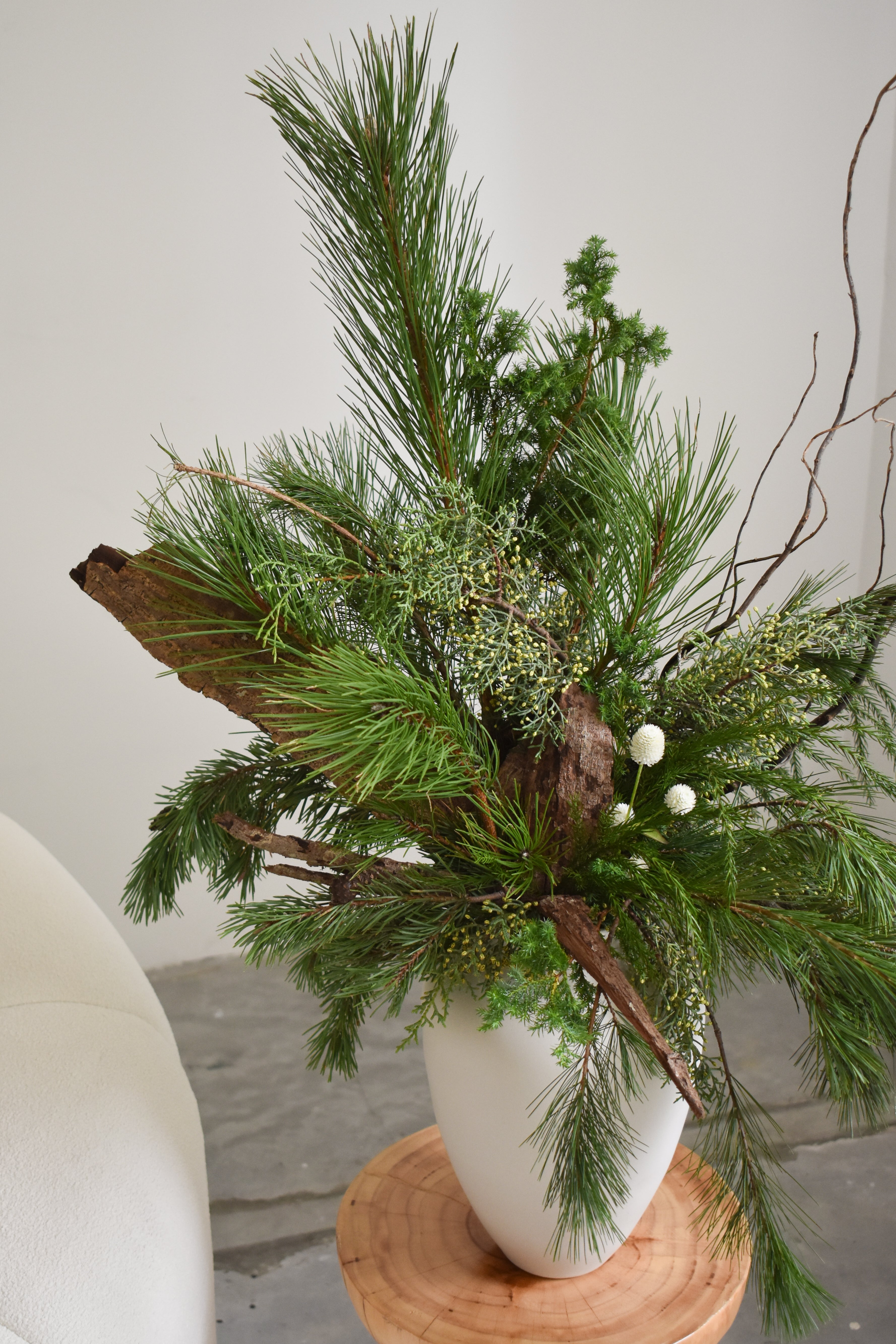 Pines & Cones, Vase