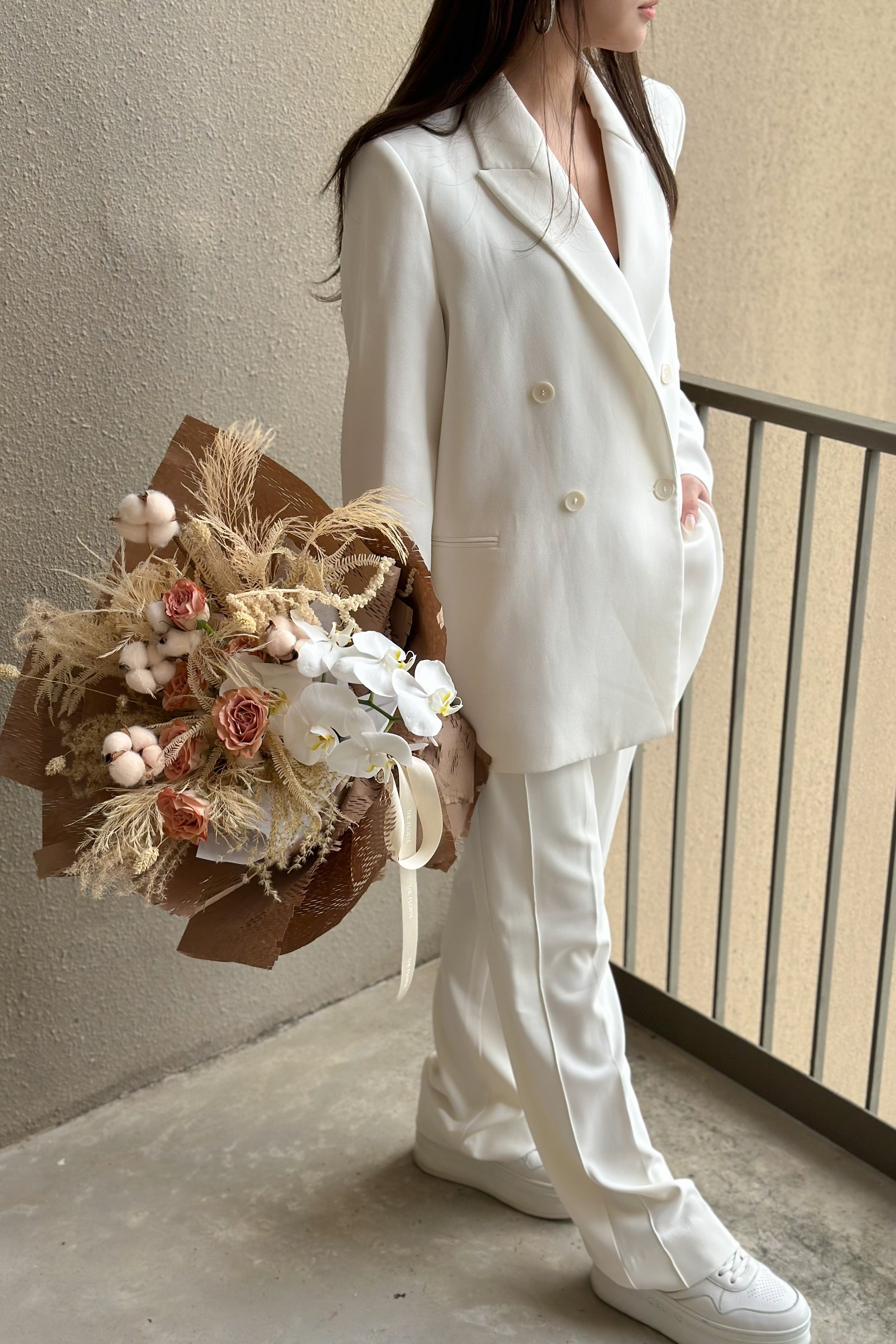 cotton fields bouquet