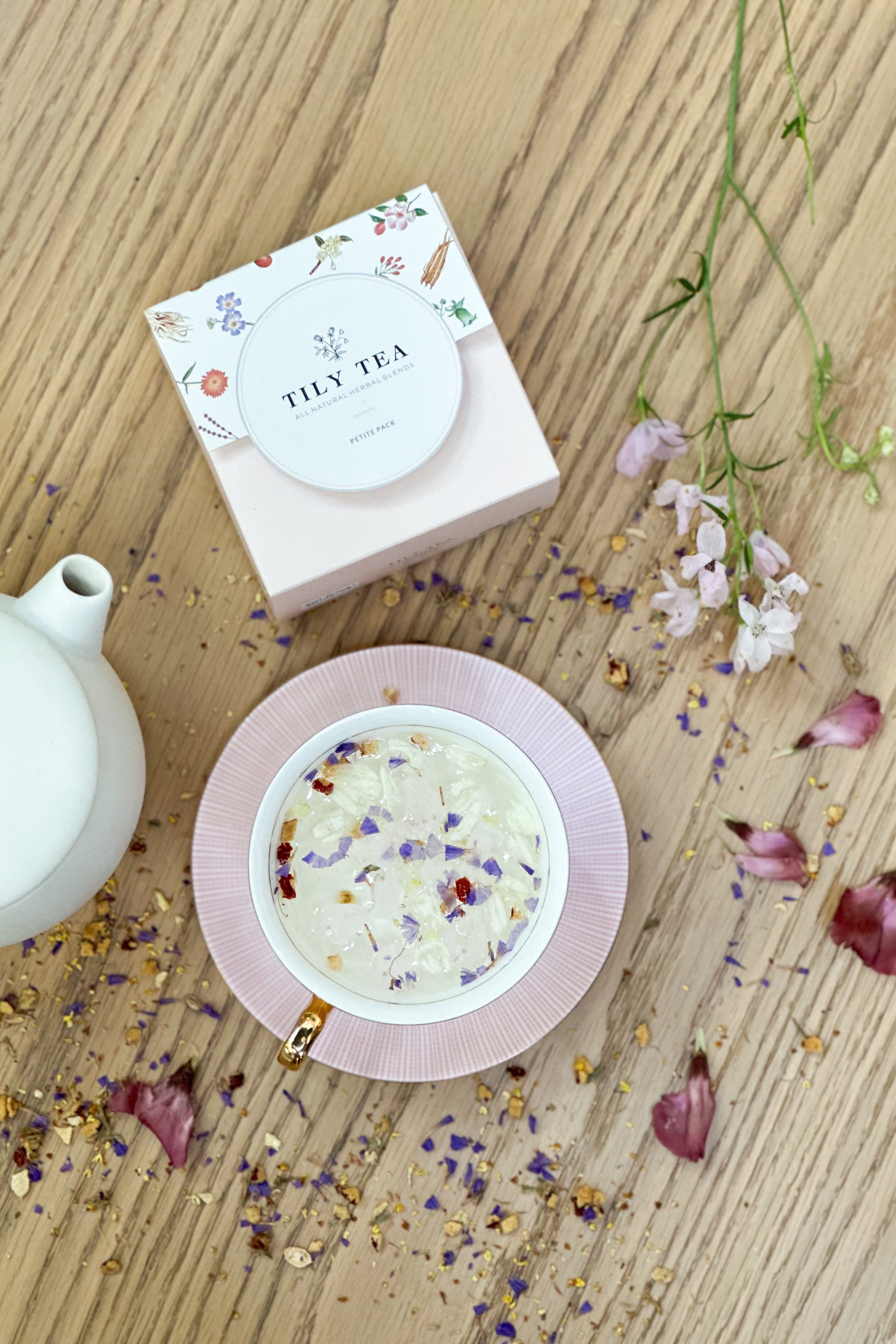 Refresh, Bouquet | The Florté x Tily Tea