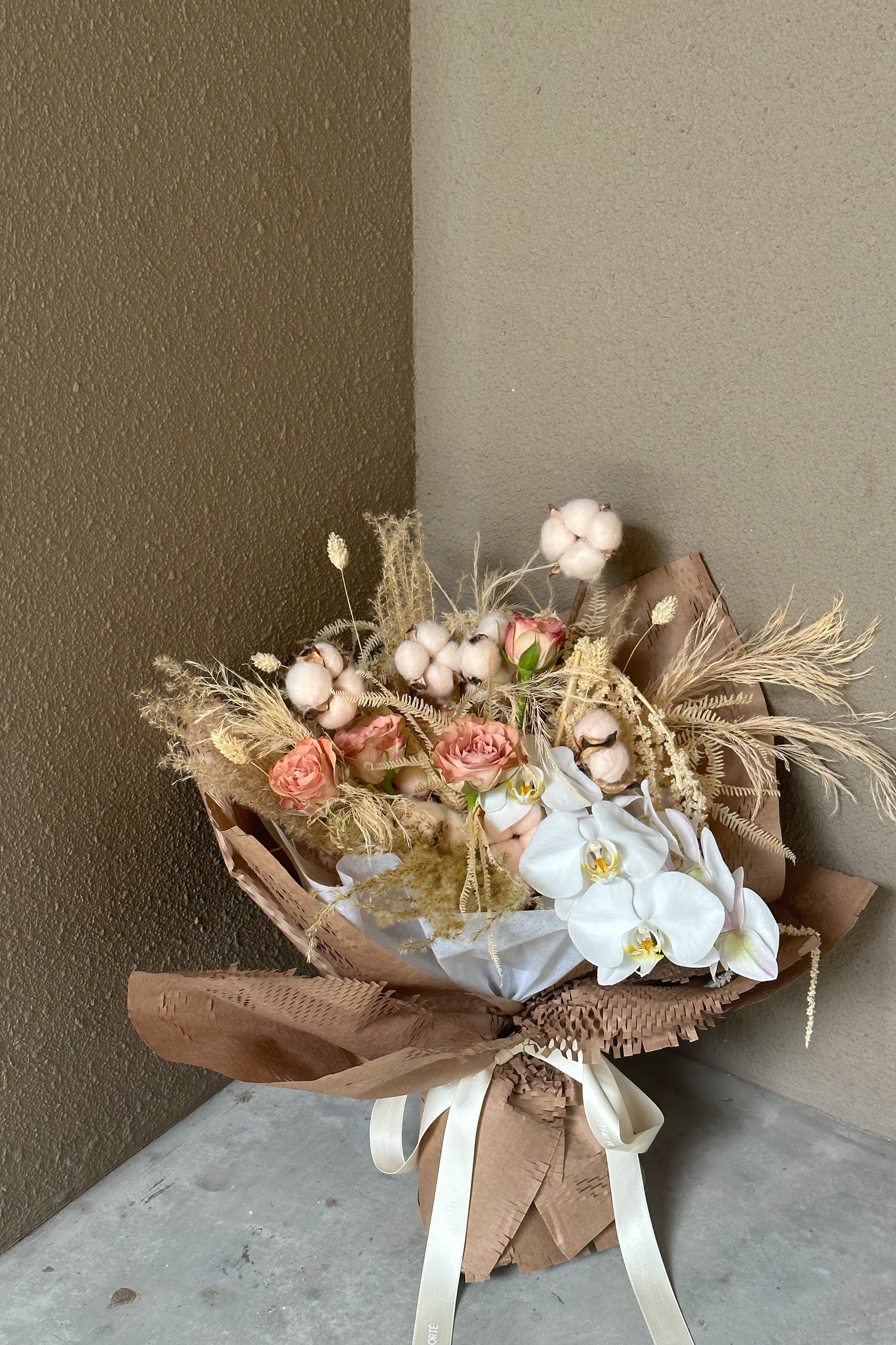 cotton fields bouquet