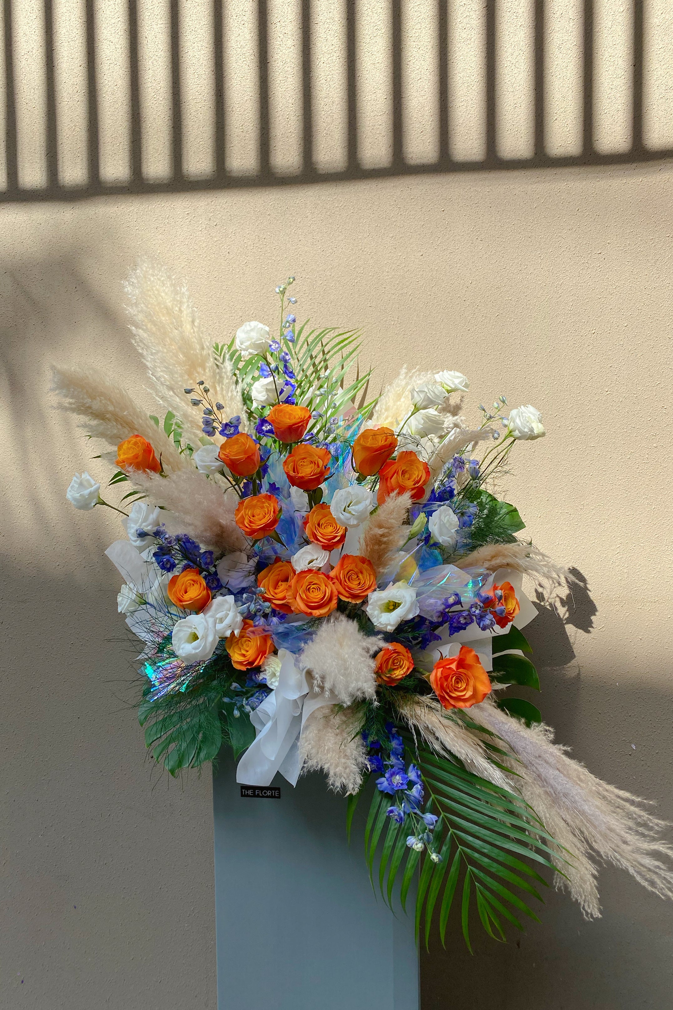 Vibrant Victory Congratulatory Stand