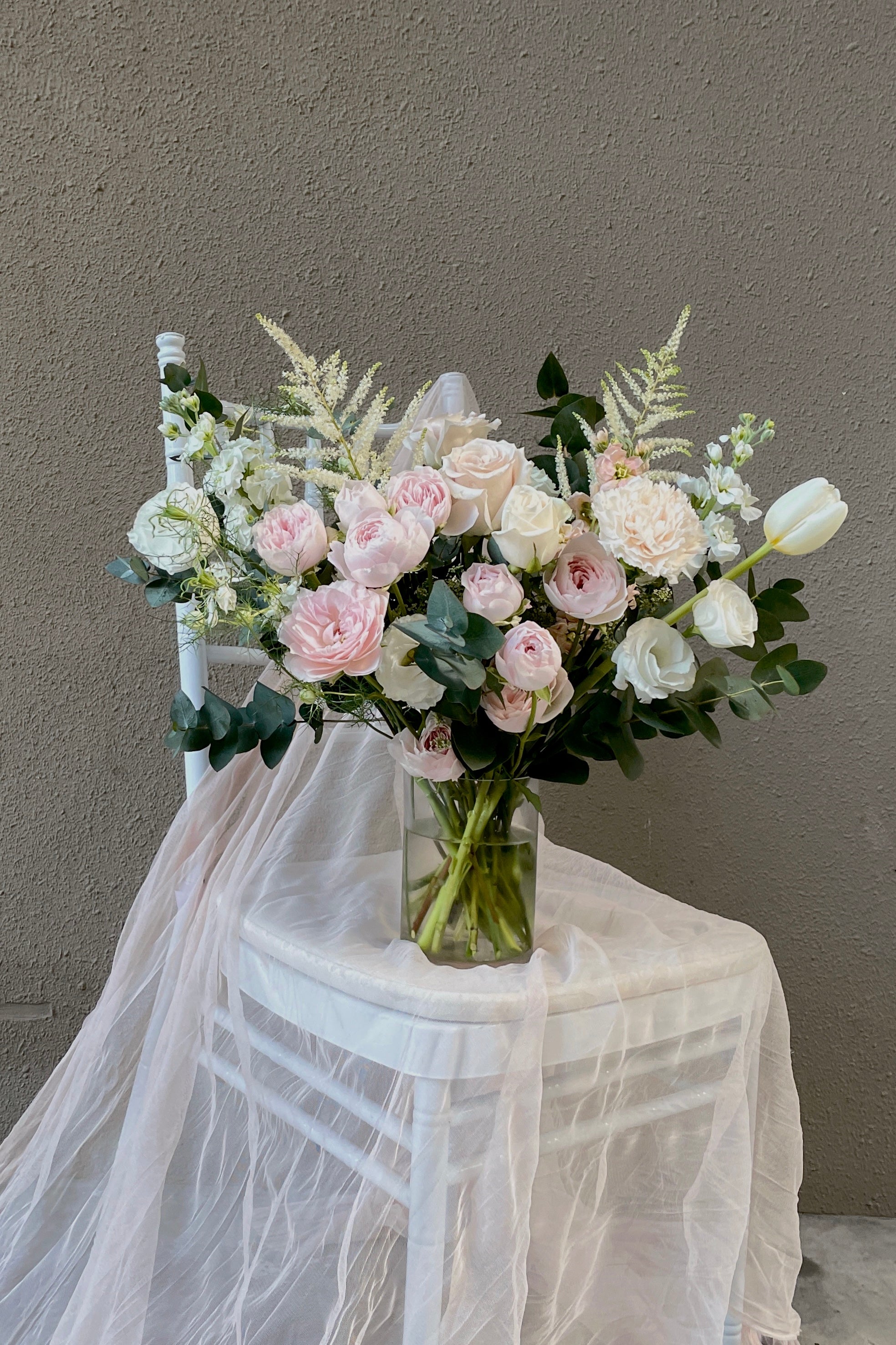 Gracefully Pastel Table Vase Subscription