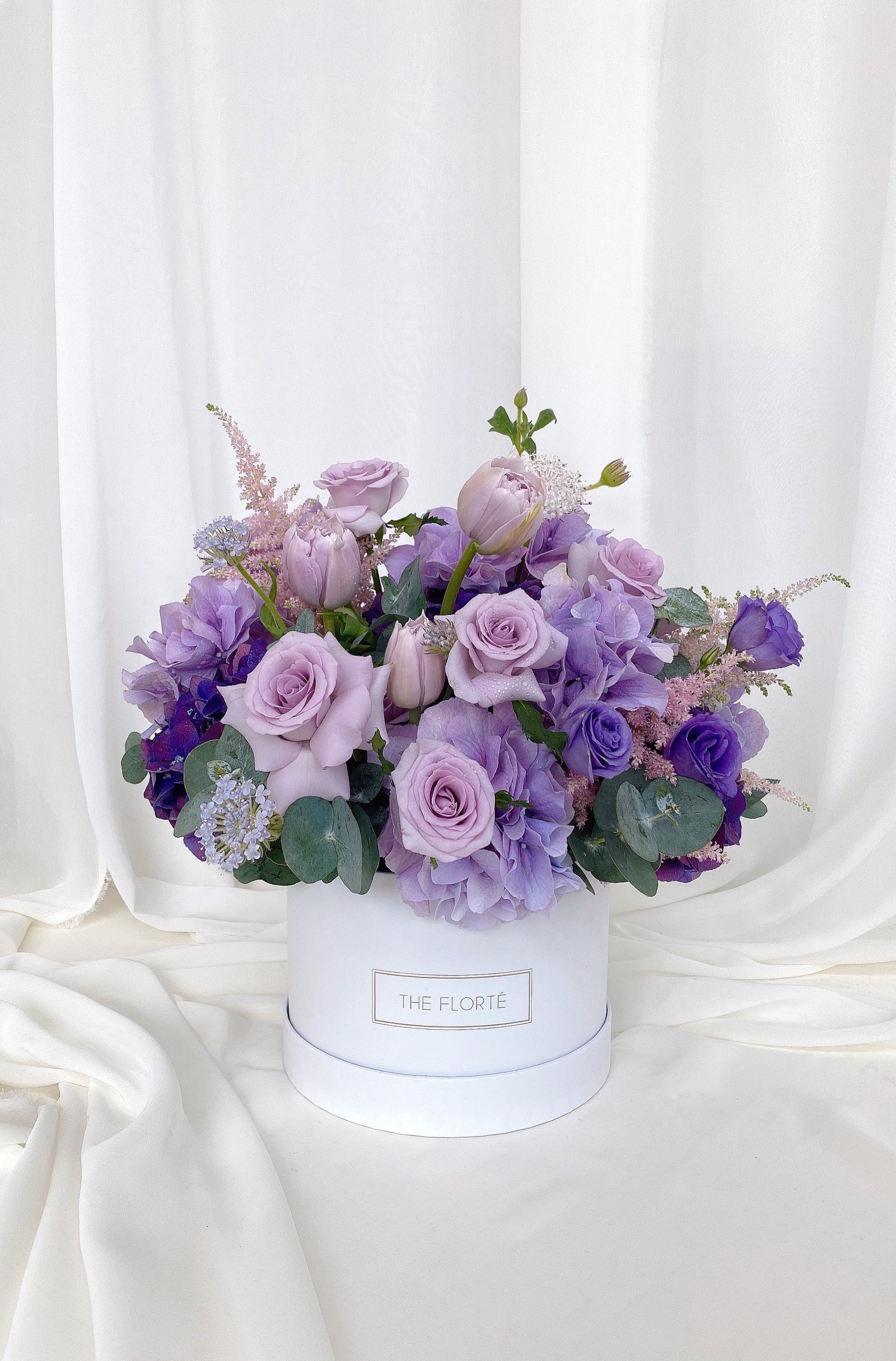 flowerKnows (パープルセット) The Florté | Cassis, Bloom Box – The Florte