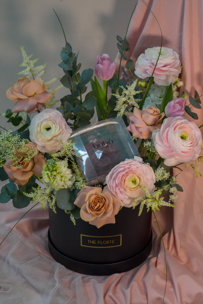 Sweet Rosé, Bloom Box | Bubó x Florté