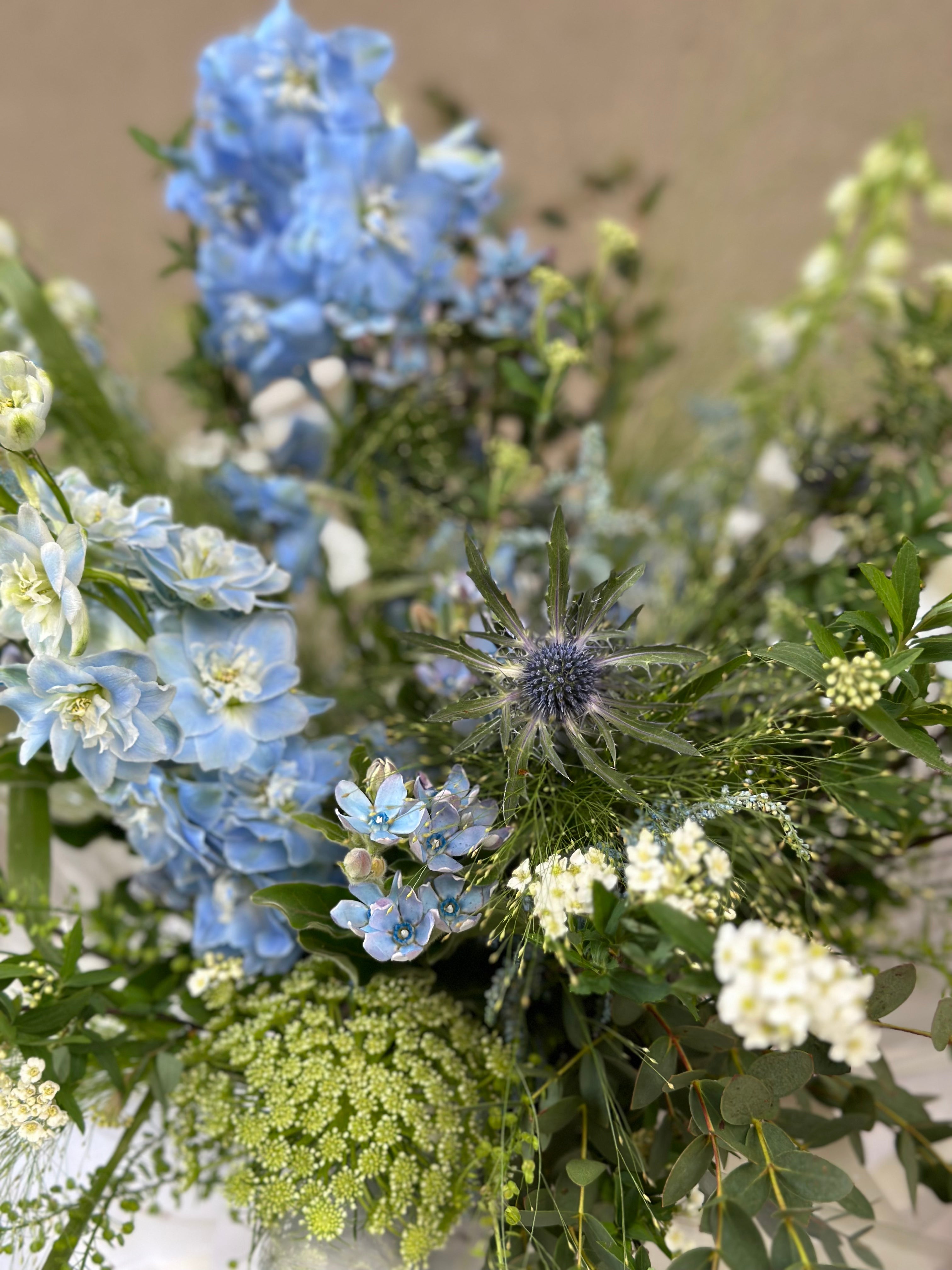 Awe In Blue Bouquet