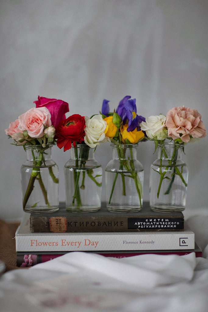 The Florté | Bottles & Jars Flower Posies, Table Vase